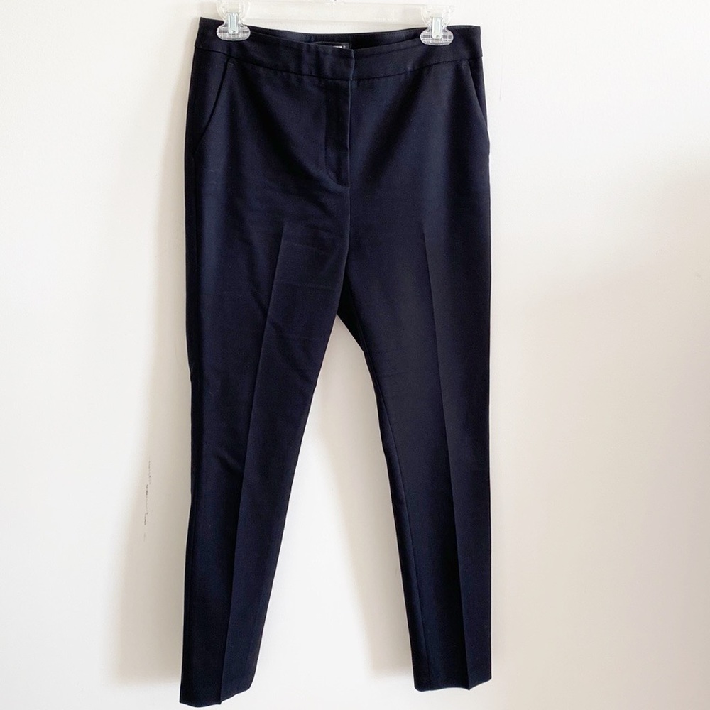 Zara black straight leg dress pants